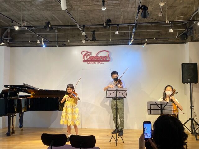 管楽・声楽・弦楽ミニ発表会♪
