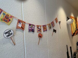 ハロウィンパーティーあと少し・・・