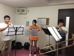 金管アンサンブル♪